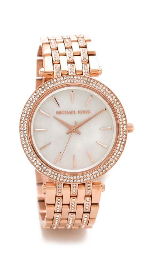 michael kors ladies bling watch